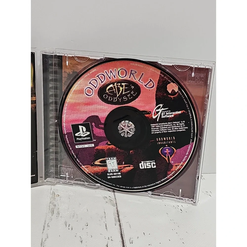 Oddworld-Abe's Oddyssee - Sony PlayStation 1